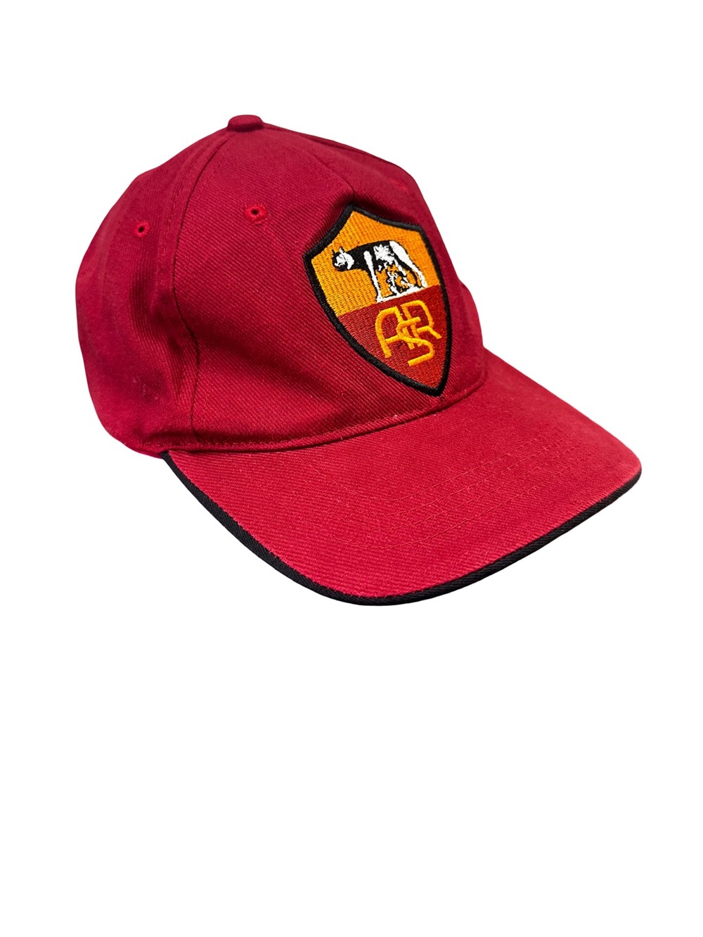 Vintage Kappa AS Roma Adjustable Strapback Hat Baseball Cap Red